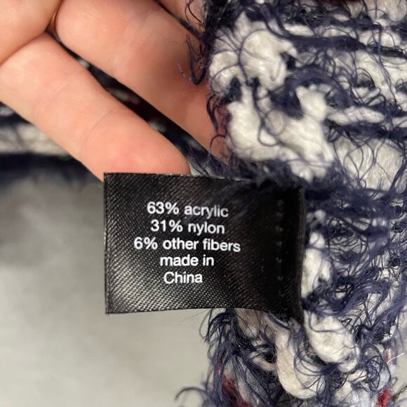 Lane Bryant Striped Eyelash Open Front Cardigan Size 14/16 - Picture 5 of 6